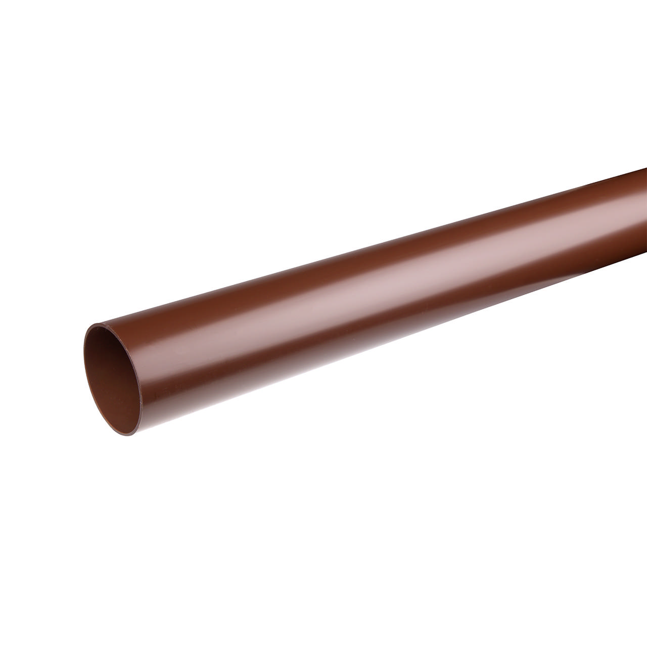 Nedløpsrør Ø110 mm brun 3,0 m