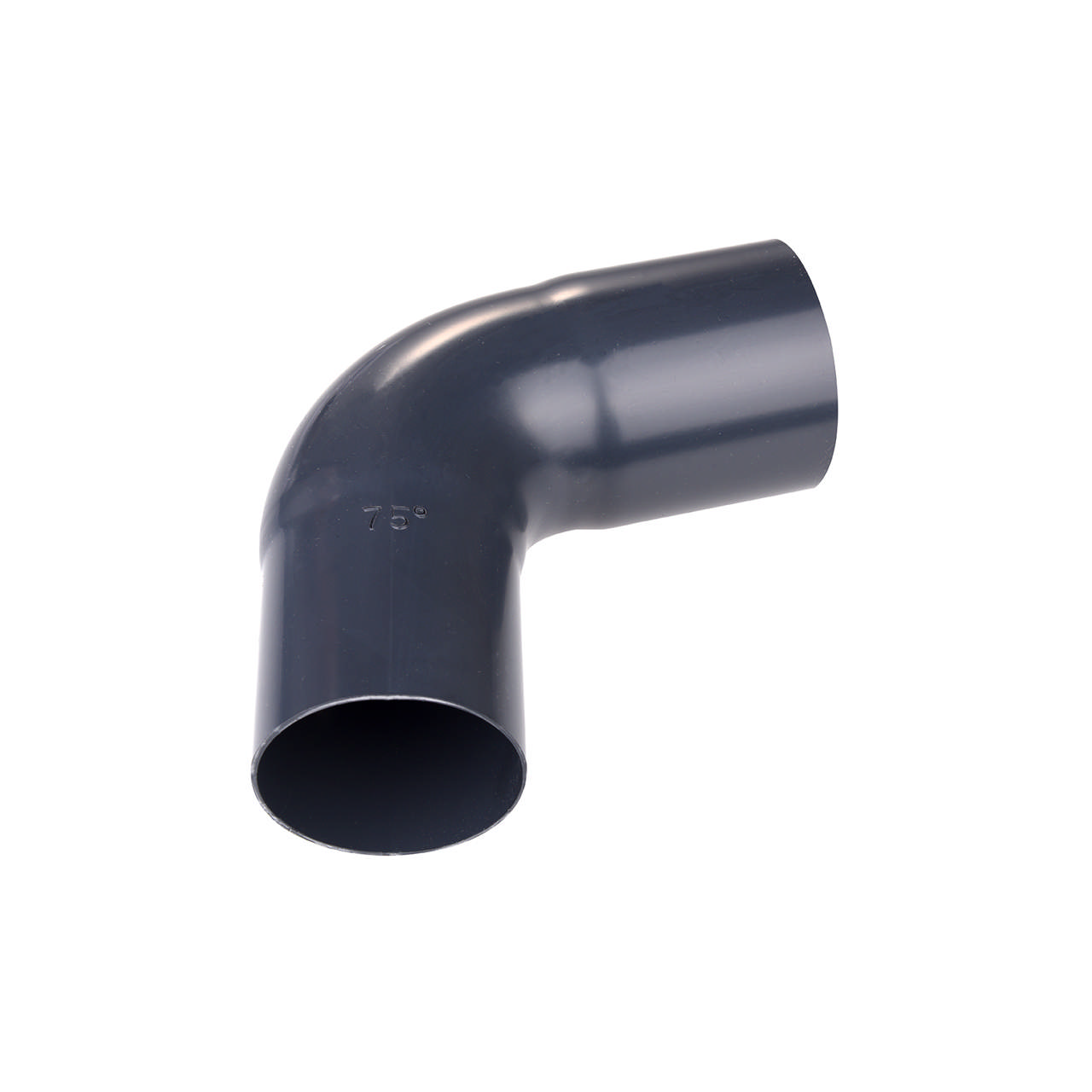 Bend 90 mm 75° grafitt