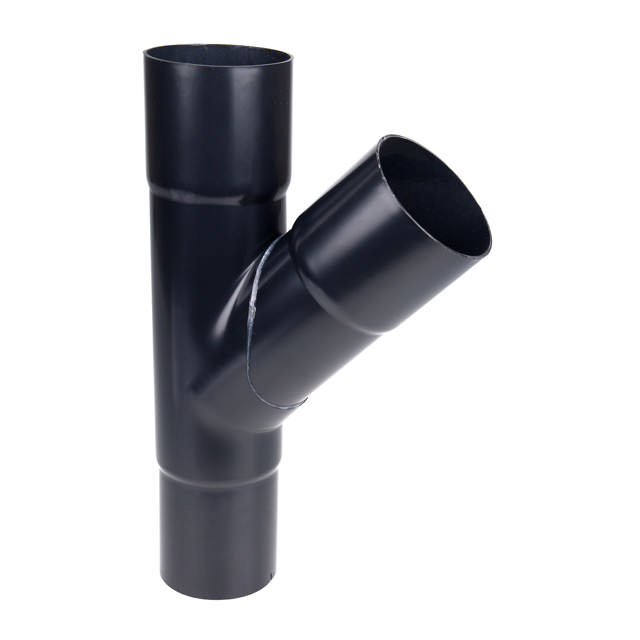 Grenrør 60° 90/90 sort