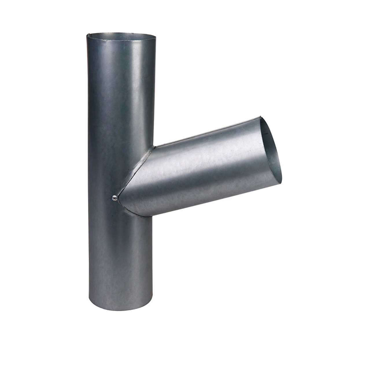 Stål Pluss grenrør 90 mm 70°