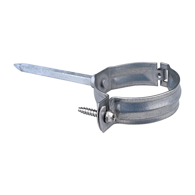 Røklammer for mur 90 mm galv.