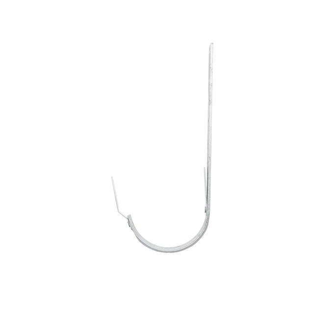 Plastmo Retro rennekrok lang 125 mm galv.stål. Skaftlengde 255 mm