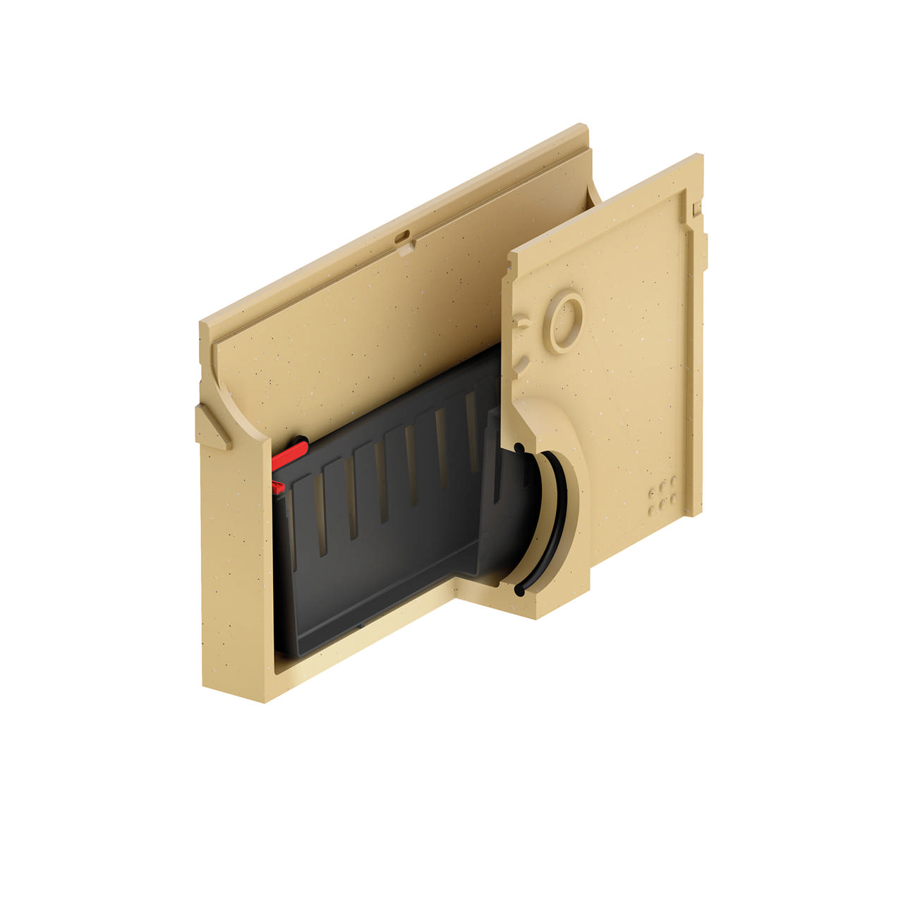 Euroline 2.0 sandfang u/rist 0,5m